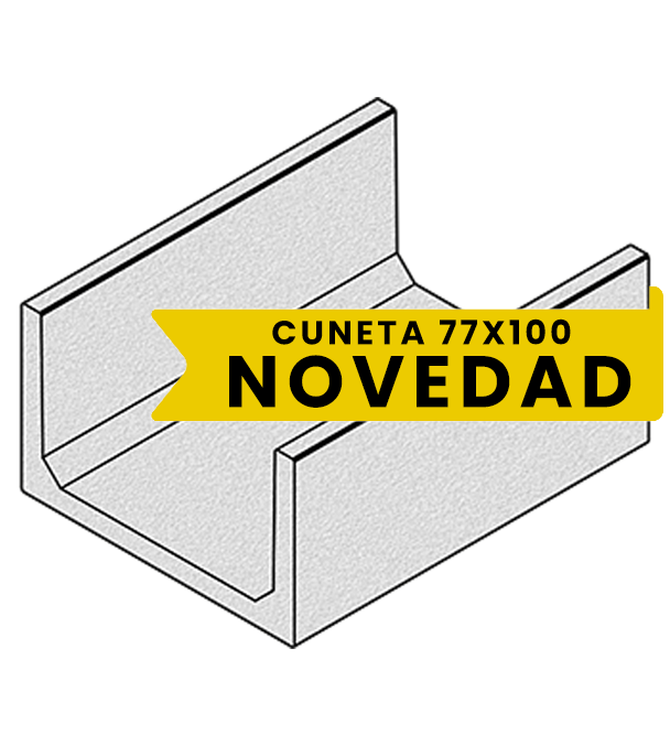 Nueva cuneta hormigon