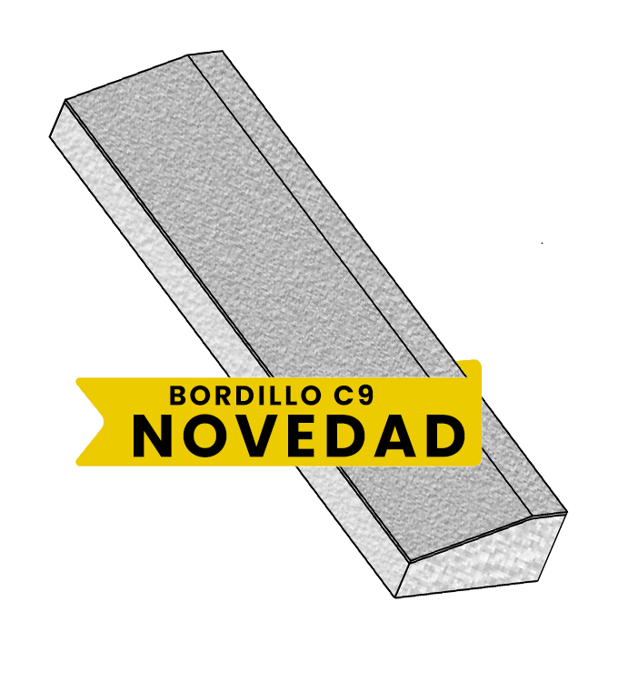 Nuevo bordillo de calzada